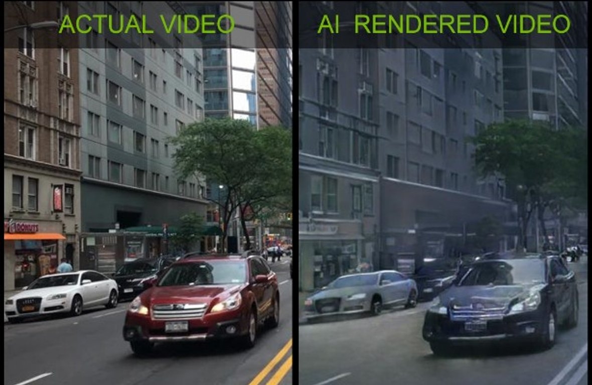 AI Nvidii tworzy lokacje do gier w oparciu o nagrania wideo [WIDEO]