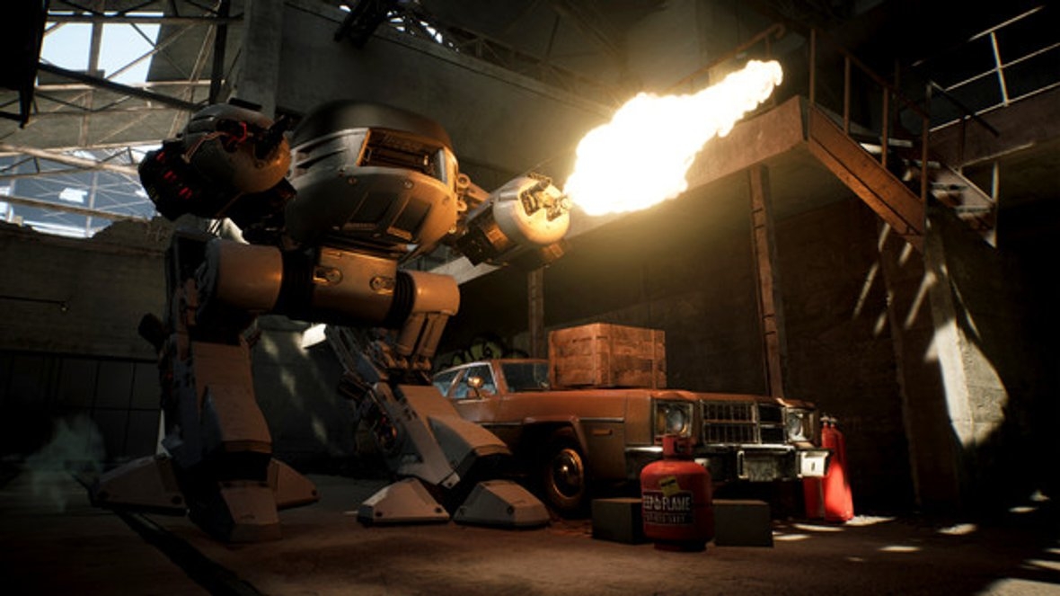 RoboCop: Rogue City – Długi gameplay pełen eksplodujących głów