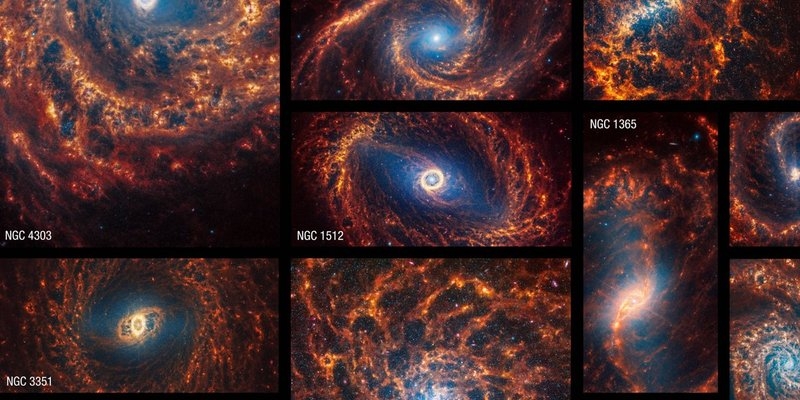Webb: Kolaż galaktyk w podczerwieni i niesamowita galeria – nie mogę wyjść z podziwu!