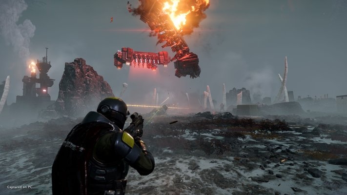 Helldivers 2: Nowy gameplay z kosmicznej dezynsekcji na moment przed premierą