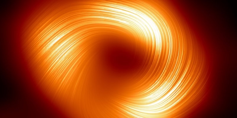 Pierwsza fotografia czarnej dziury w centrum Drogi Mlecznej w świetle spolaryzowanym