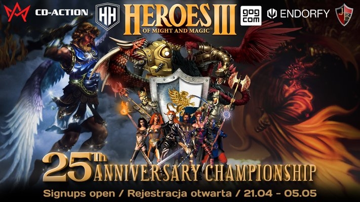 Startują Mistrzostwa XXV-lecia Heroes 3. Zapisy już otwarte!