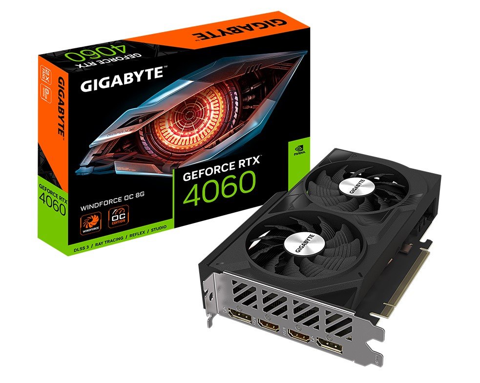 Gigabyte GeForce RTX 4060 WindForce OC