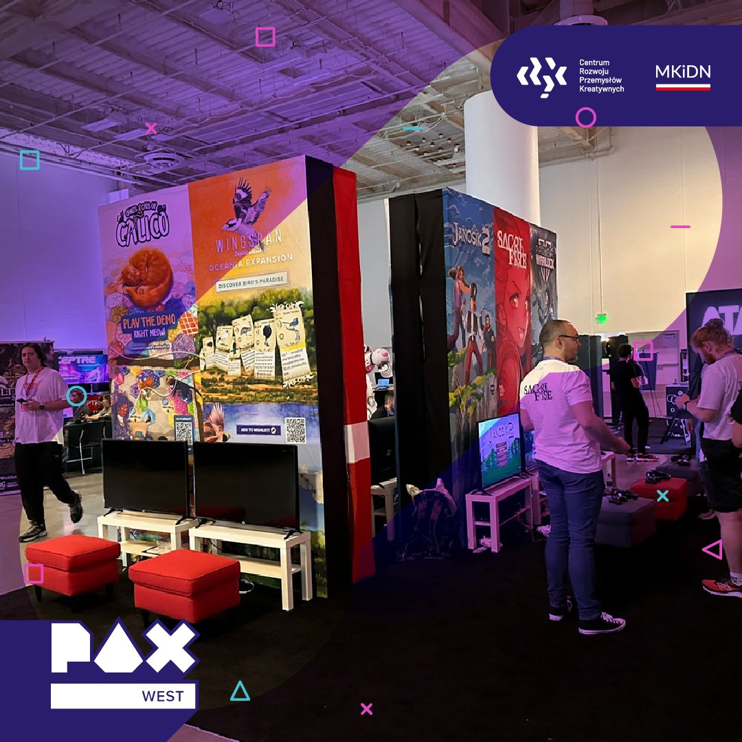 W tym roku Centrum Rozwoju Przemysłów Kreatywnych wysłało rodzimych twórców na PAX West w Seattle. Fot. Materiały prasowe
