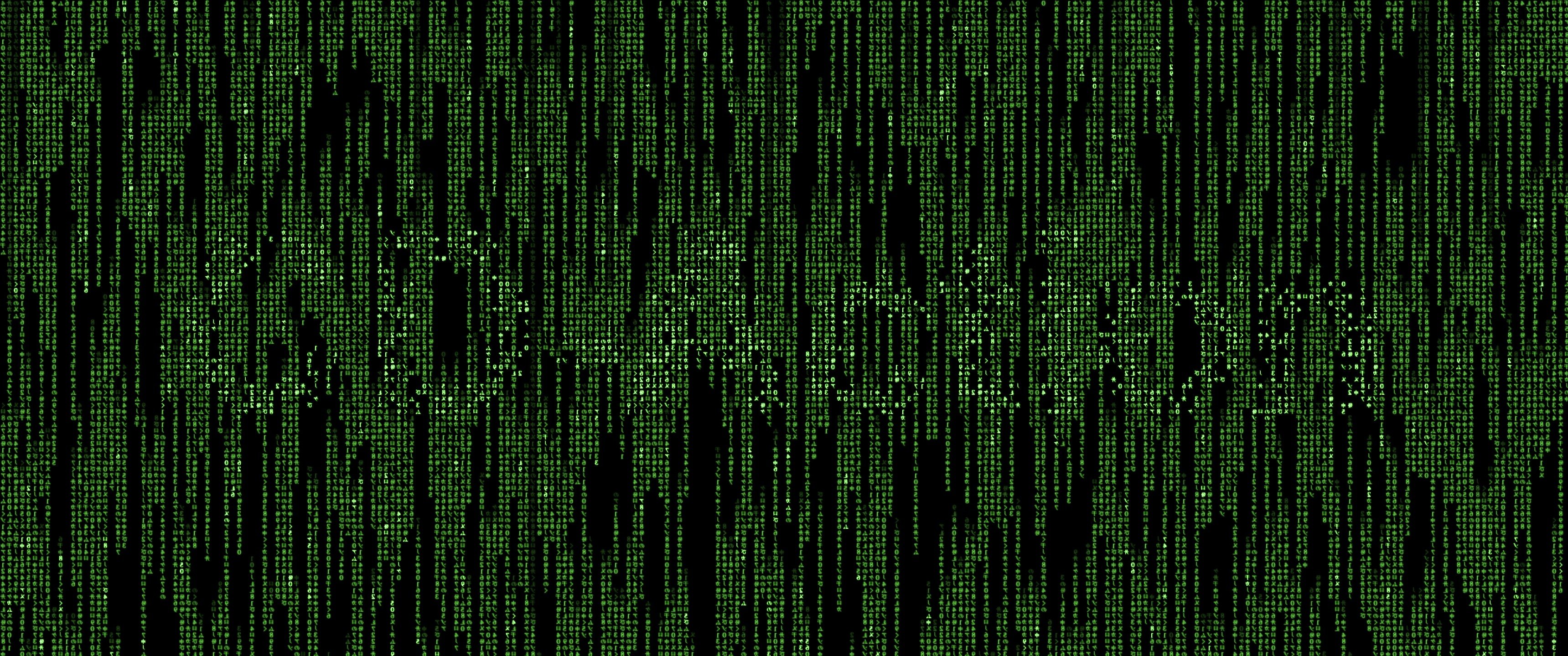 Wygaszacz ekranu na motywie z filmu Matrix dalej wygląda rewelacyjnie.