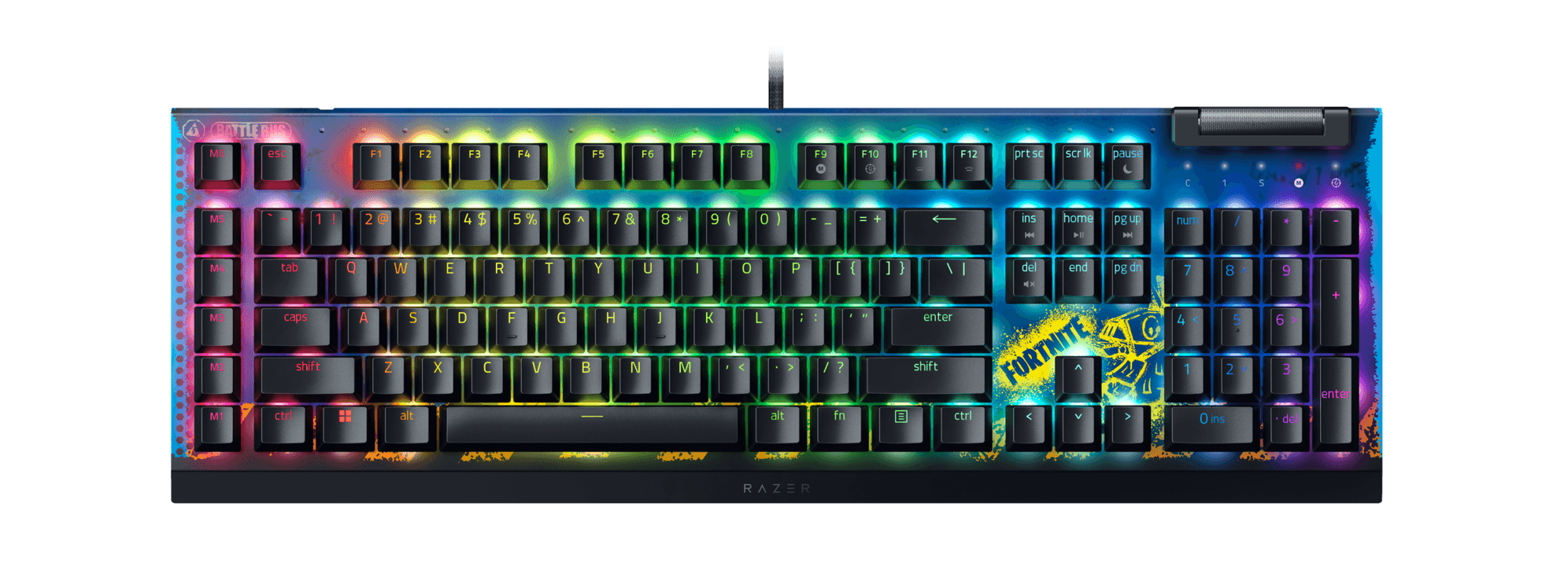 Razer BlackWidow v4 X Fortnite Edition