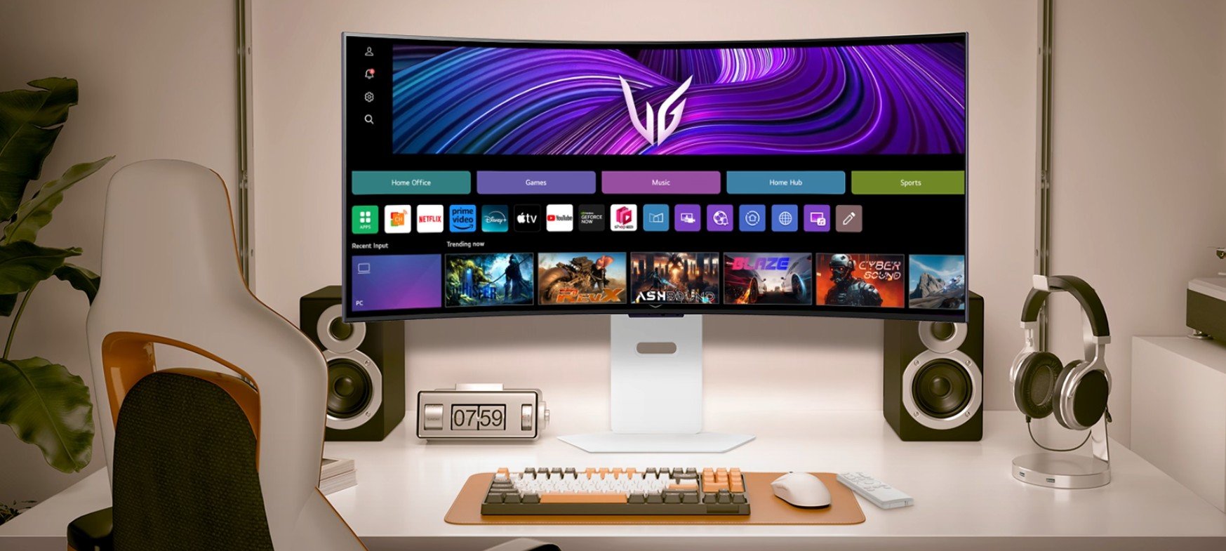 LG UltraGear 34GX90SA-W