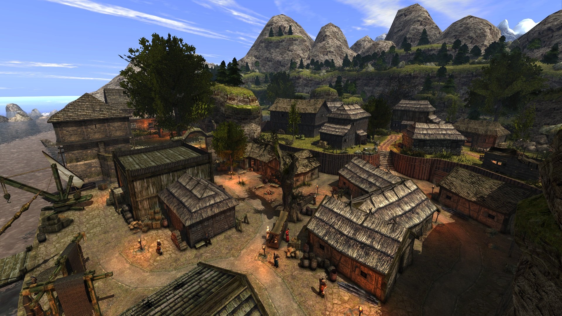 Wygląd portu Samoy.